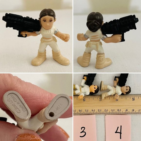 Star Wars Galactic Heroes MIni Figures Padme Amadila After the Fight 2004 - Picture 3 of 5